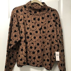 NWT ANTHRO | mock neck sweater size small